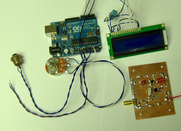 Arduino and first local oscillator