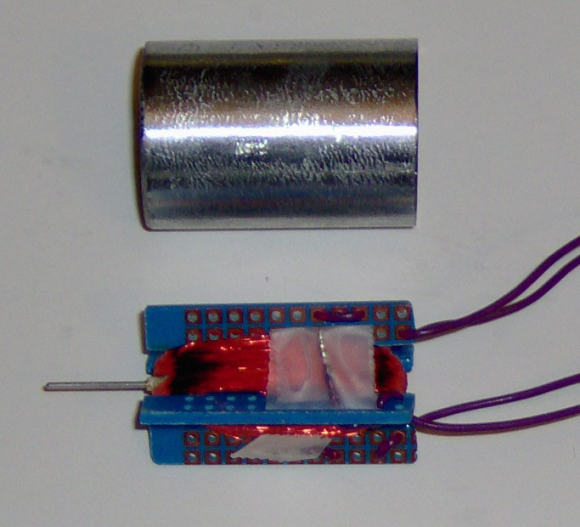 Air-core movement with improved wire guides