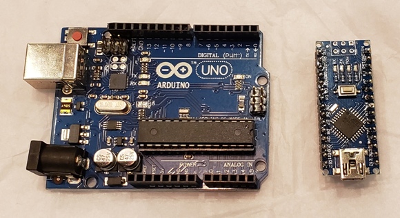 Arduino Uno and Nano