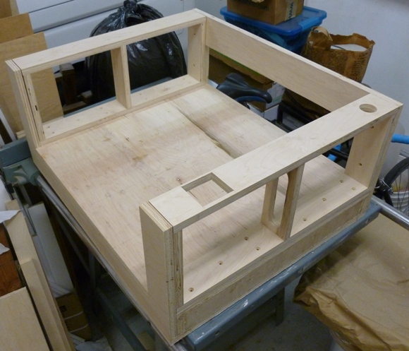 Drying fitting the CNC front, back, and sides