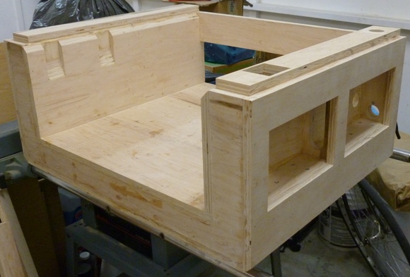 Assembled CNC base