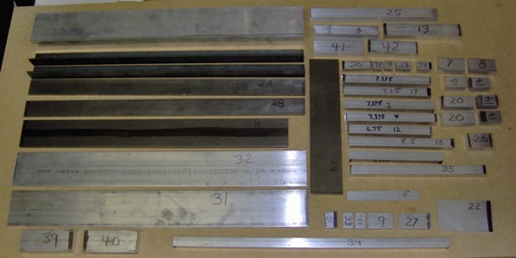Metal bar stock for CNC project