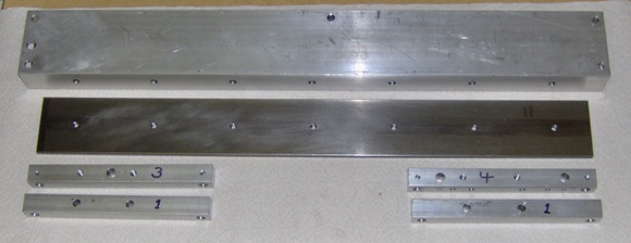 CNC gantry parts.