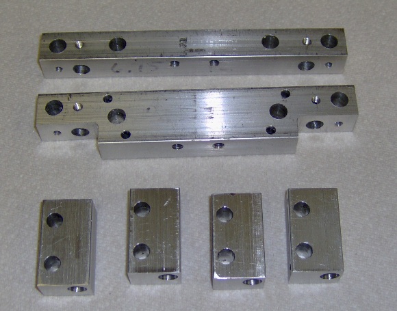 CNC carriage parts.