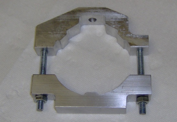 Router mounting clamp