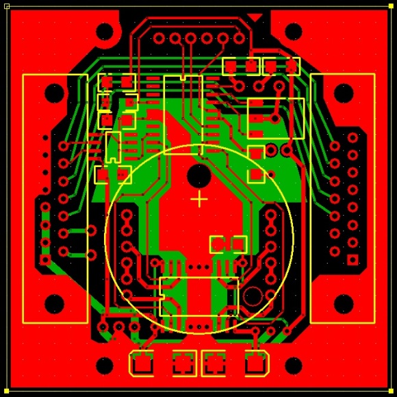 Surface mount air-core electronics