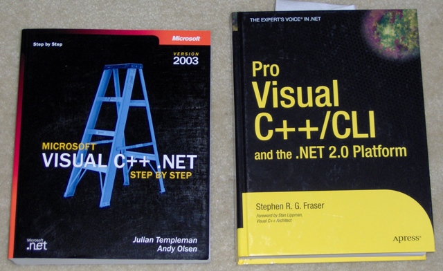 Visual C++ programming books