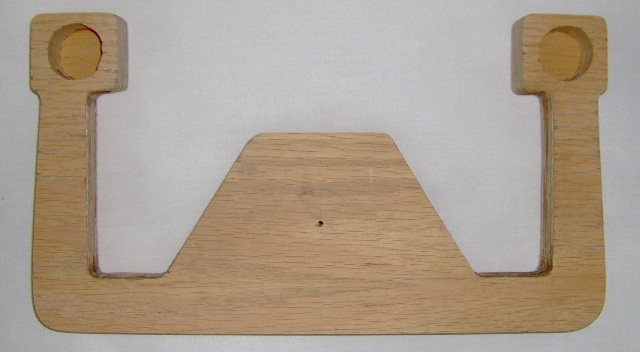 Wood yoke blank