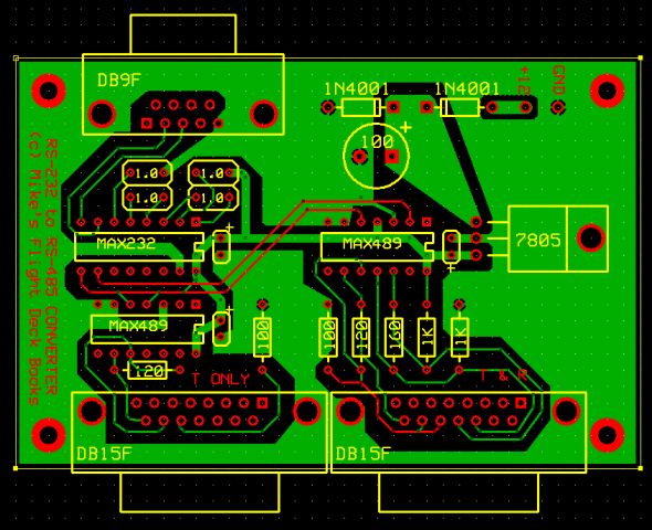 Bus adapter PCB artwork